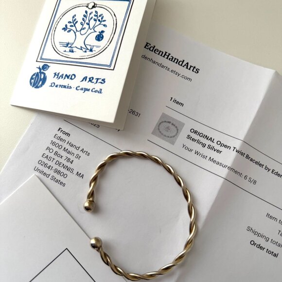 NEW - Eden Hand Arts Cape Cod Bracelet - Picture 3 of 5